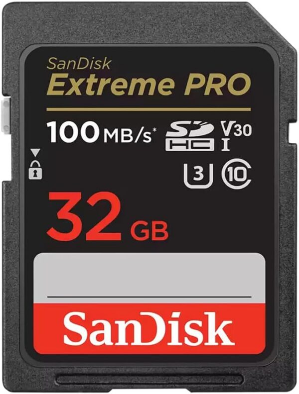 SanDisk Extreme PRO SDXC 64 Go UHS-I U3 V30 200 Mo/s