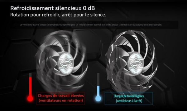 Carte graphique Radeon RX 9070 XT Steel Legend Dark