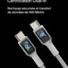 Belkin BoostCharge CAB004bt1MWH câble USB-C vers USB-C