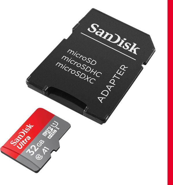 SanDisk Ultra microSDHC 32 Go A1 120 Mo/s