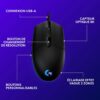 Logitech G203 LIGHTSYNC - Souris gaming USB RGB noire