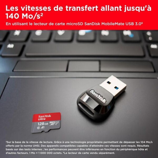 SanDisk Ultra 128 Go microSDXC UHS-I A1