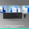 Ensemble clavier et souris sans fil MK270
