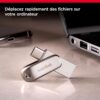 SanDisk Ultra Dual Drive Luxe 128 Go USB-C / USB-A