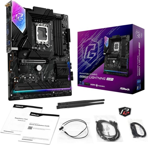 ASRock B860 Lightning WiFi Carte mère Intel B860