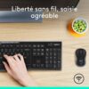 Ensemble clavier et souris sans fil MK270