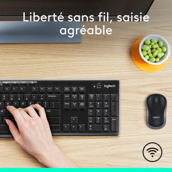 Ensemble clavier et souris sans fil MK270