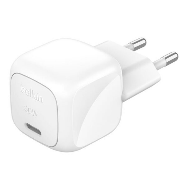 Belkin Chargeur secteur USB-C compact 30 W - Blanc
