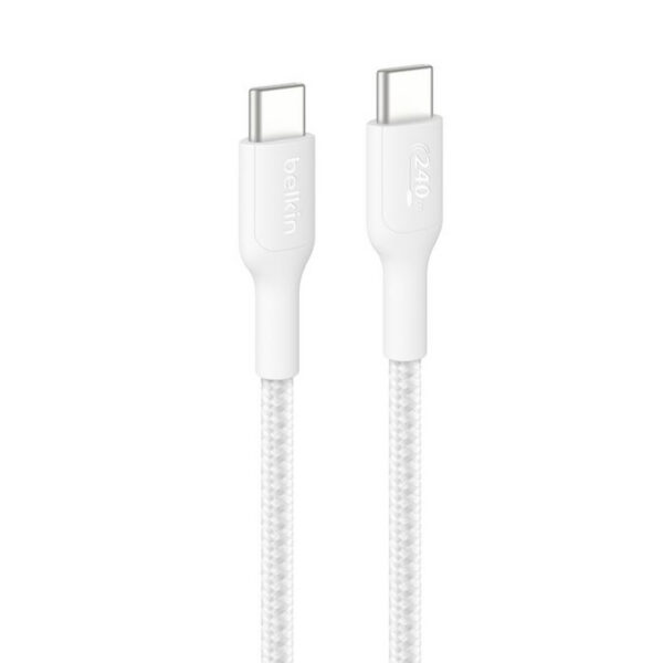 Belkin BoostCharge Pro USB-C vers USB-C 240W renforcé 1 m