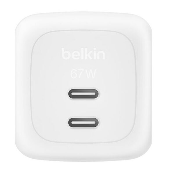 Belkin BoostCharge Pro chargeur GaN USB-C 65 W 2 ports