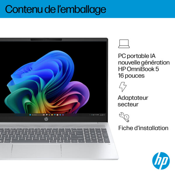 HP OmniBook 5 16-ag1007nf Ryzen AI 7 OLED 16