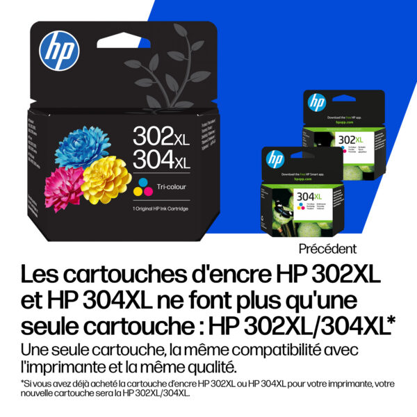 e9733a800e408ce2384bb65324d008dff4fe6f1d Cartouche d'encre 302/304 B7RT6AE