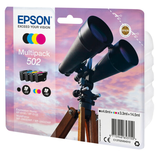Epson 502 Multipack 4 couleurs